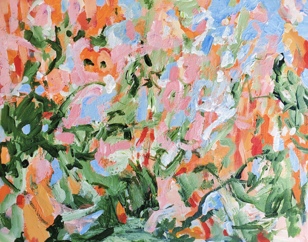 The blossom fall